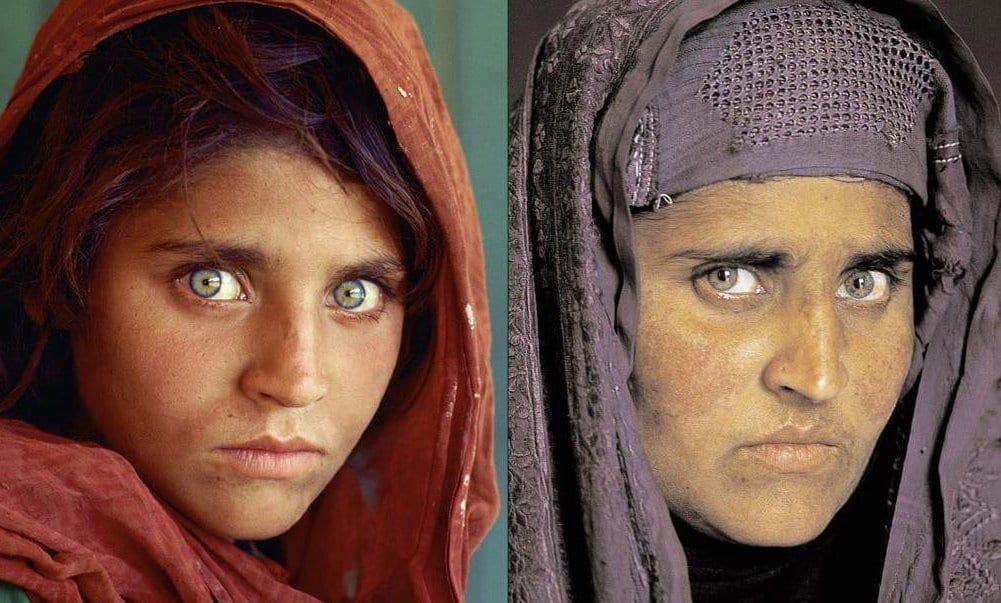 La ragazza afgana fotografata da Steve McCurry? Ecco la vera storia