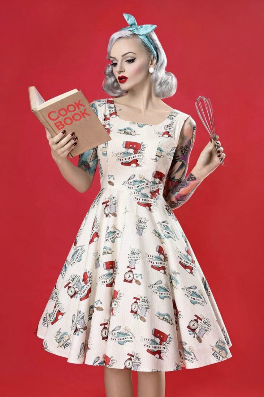 Vestiti anni '50 da pin-up: l'abbigliamento