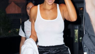 Kim Kardashian, il look super nude che fa discutere