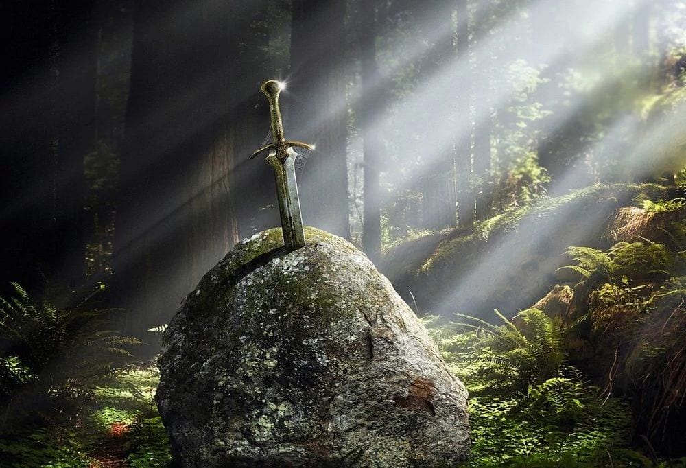 Bambina trova unʼantica spada: rivive la leggenda di Excalibur [FOTO]