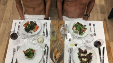 O' Naturel, inaugurato il ristorante dove si mangia completamente nudi