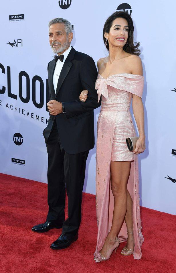 Amal Alamuddin elogia George Clooney agli AFI Awards