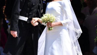 Harry e Meghan, gli abiti del matrimonio in mostra al Castello di Windsor