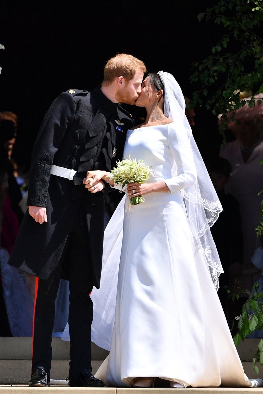Harry e Meghan, gli abiti del matrimonio in mostra al Castello di Windsor