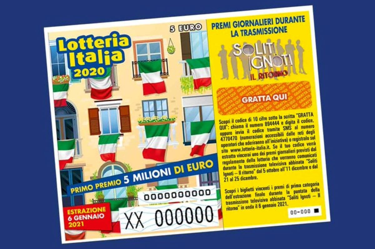 Lotteria Italia biglietto estrazione