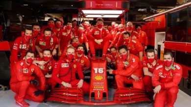 Ferrari Leclerc team Mondiale 202