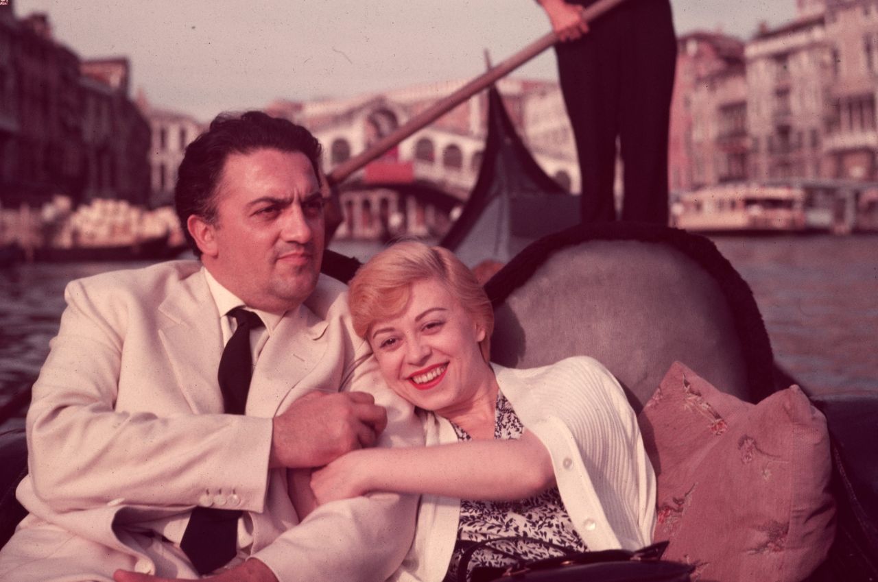 Giulietta Masini e Federico Fellini