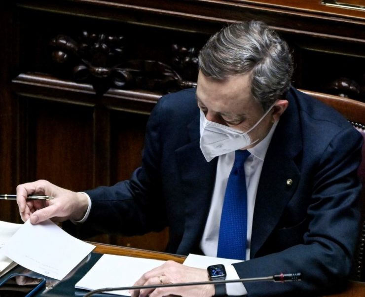 Mario Draghi Camera deputati