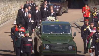 Principe Filippo funerale