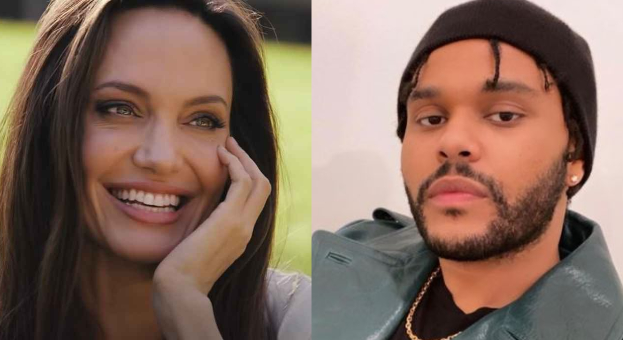 Angelina Jolie The Weeknd