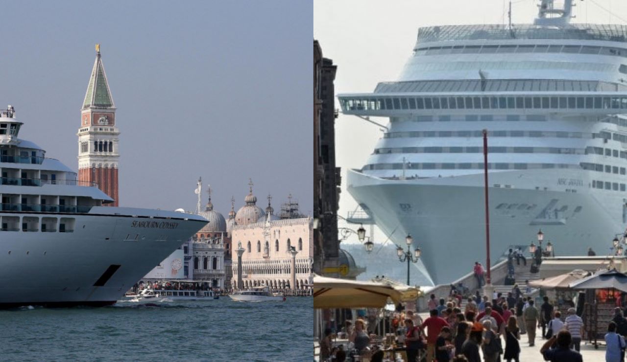 Venezia grandi navi crociera stop 1 agosto
