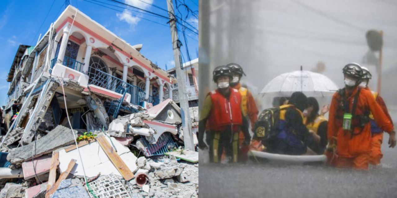 Terremoto Haiti Piogge Giappone