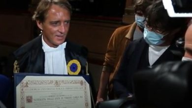 Roberto Mancini laurea honoris causa