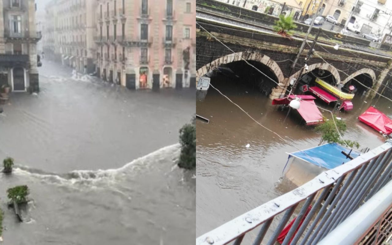 Catania Maltempo Nubifragio Alluvione