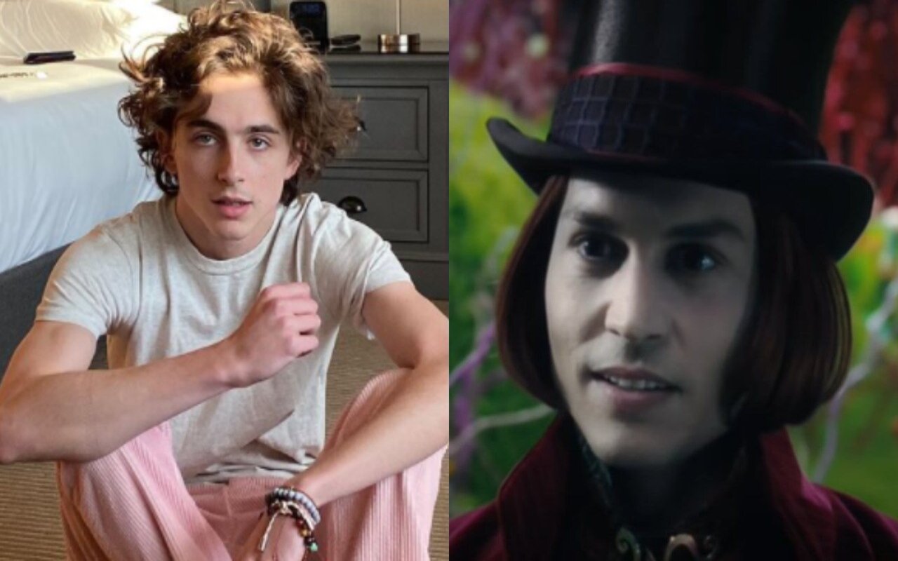 Willy Wonka Timothee Chalamet