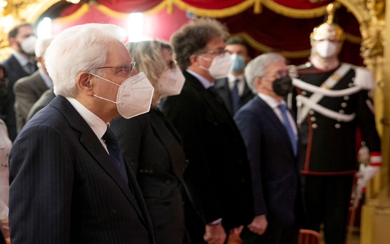 Mattarella Covid Vaccino