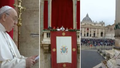 Papa Francesco Natale Benedizione Urbi ed Orbi