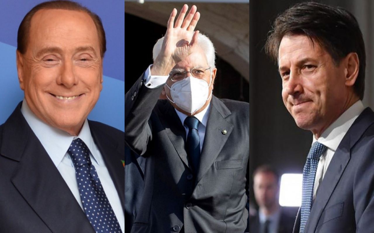 Quirinale Berlusconi Conte Mattarella
