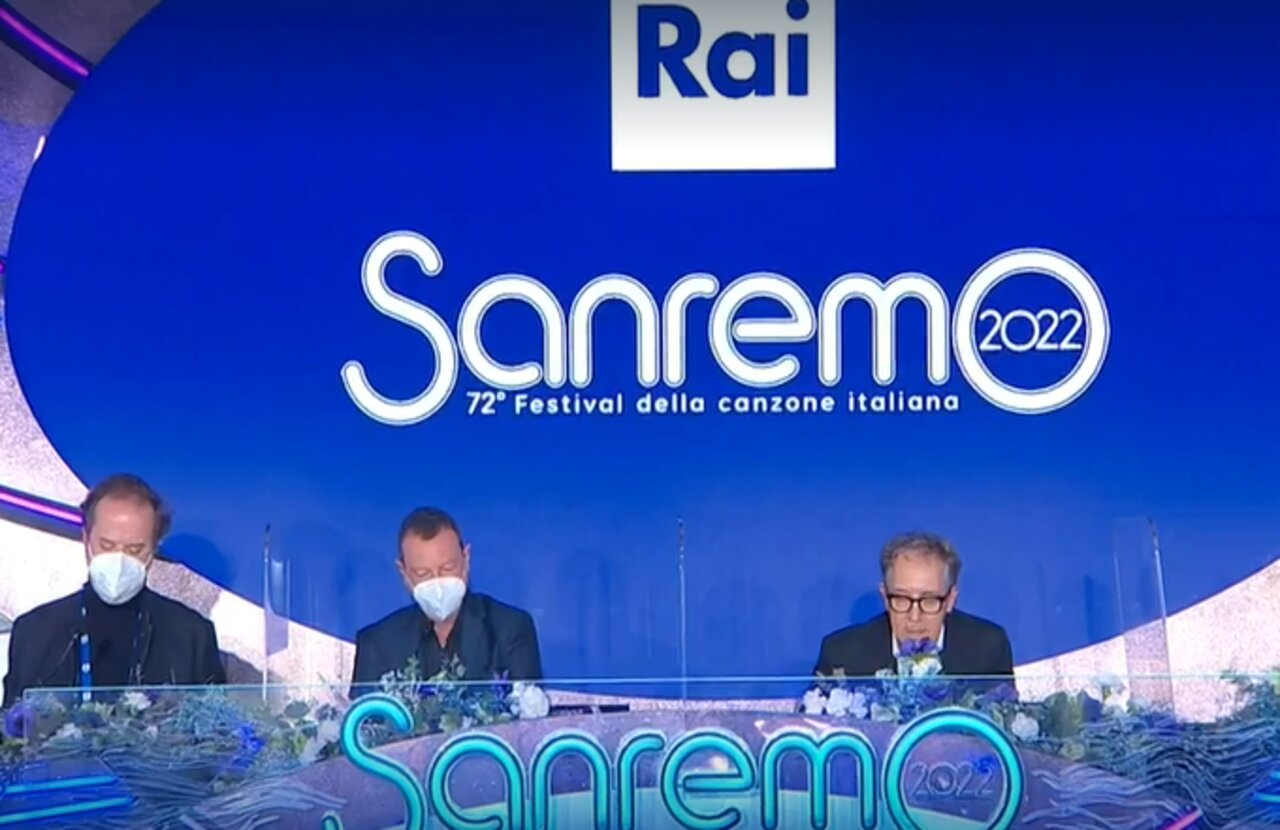 Sanremo 2022 conferenza