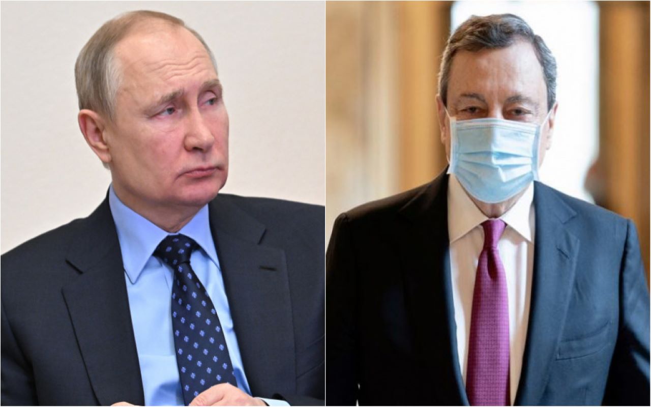 Draghi Putin Russia Ucraina
