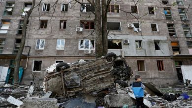 Mariupol Ucraina Distruzione Bambino