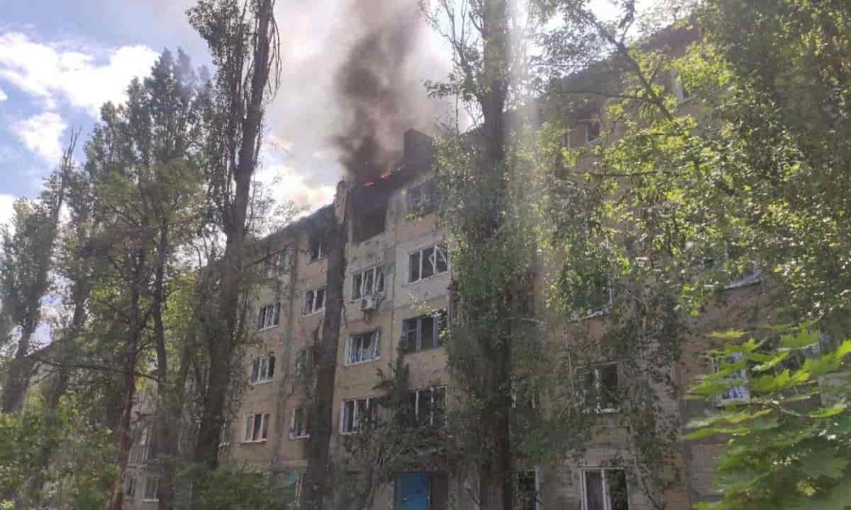 Donbass bombardamenti