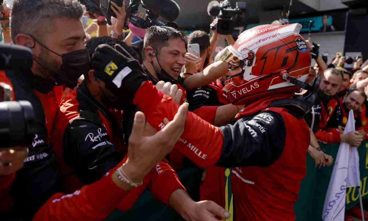 Ferrari Charles Leclerc vittoria Austria