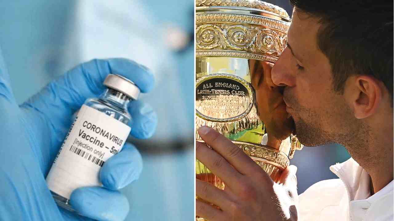 vaccini Covid Novak Djokovic no vax