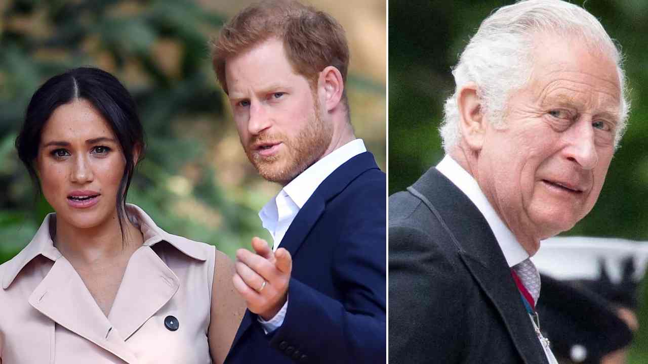 Meghan Markle Principe Harry e Principe Carlo