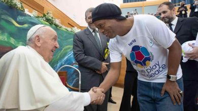 Papa Francesco Partita per la Pace