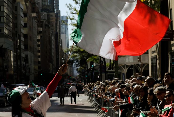 Columbus Day Parade in New York City