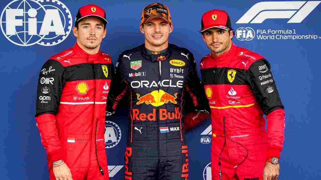 Formula1 Verstappen Sainz Leclerc