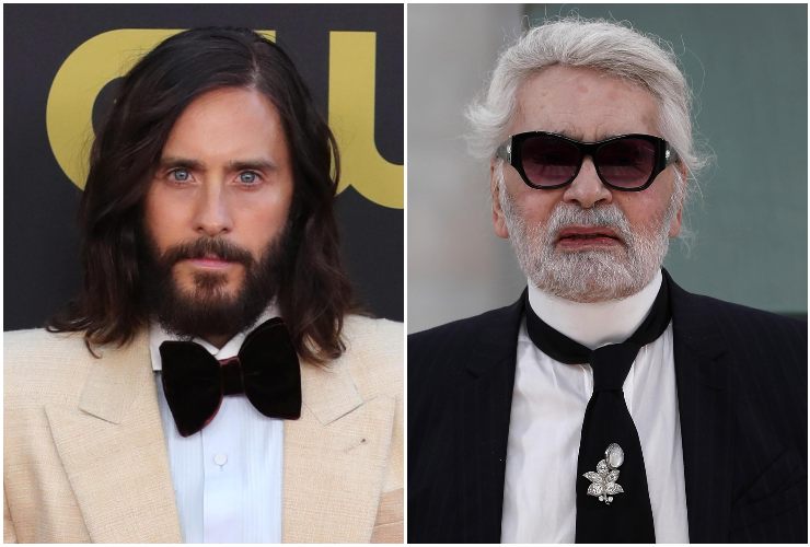 Jared Leto e Karl Lagerfeled