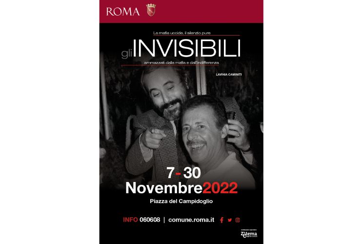 Locandina mostra Invisibili