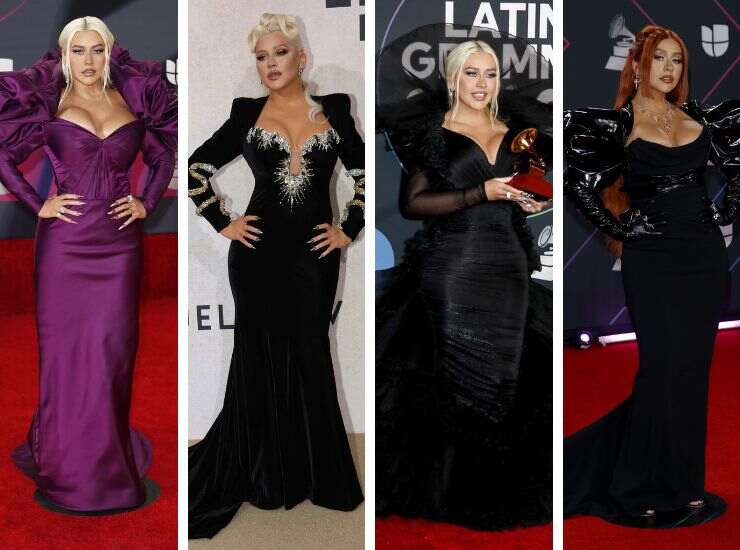 Christina Aguilera sul red carpet