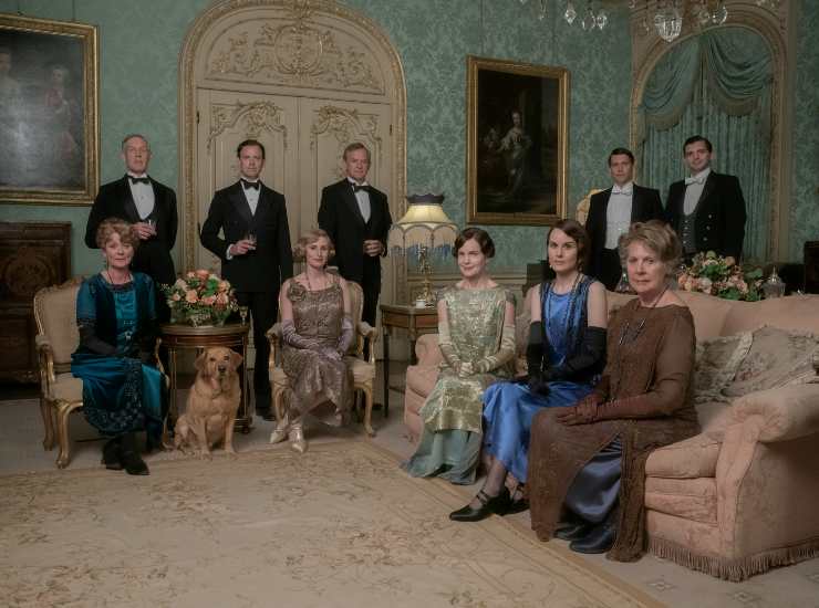 Parte del cast di Downton Abbey 2: Una Nuova Era (Sky Courtesy Press Office) - VelvetMag