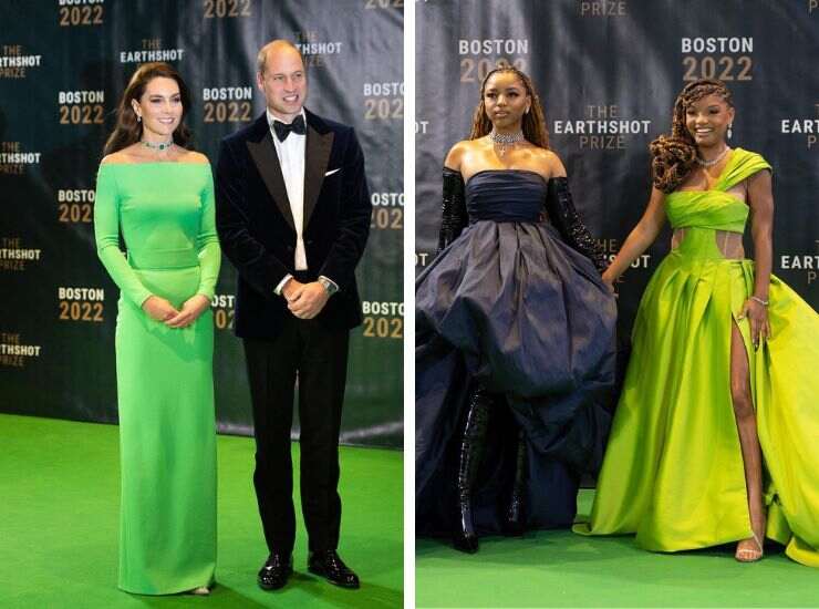 Kate Middleton e il principe William agli Earthshot Prize 2022