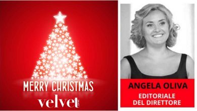 Editoriale di Auguri di Natale 2022 del direttore di VelvetMAG Angela Oliva
