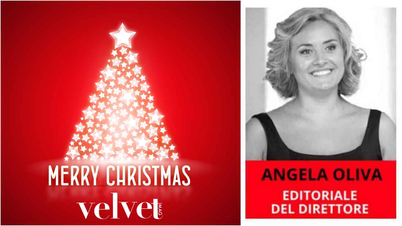 Editoriale di Auguri di Natale 2022 del direttore di VelvetMAG Angela Oliva