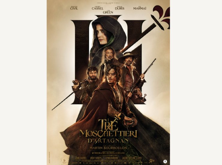 Il poster de I tre moschettieri - D'Artagnan (Courtesy Press Office) - VelvetMag