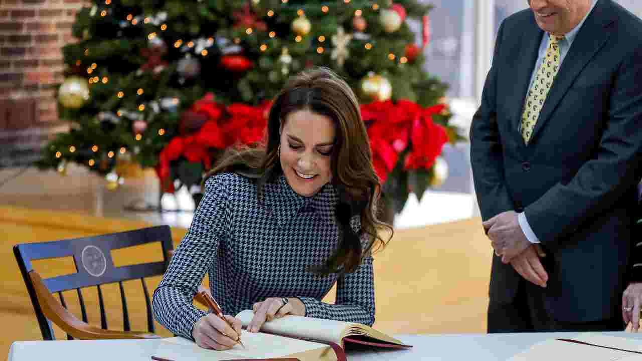 Kate Middleton concerto di Natale