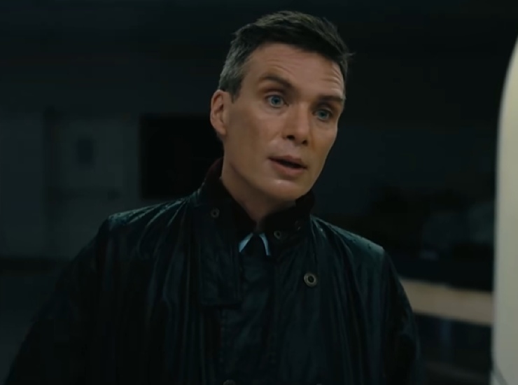 Cillian Murphy in una scena del trailer di Oppenheimer (screenshot trailer) - VelvetMag