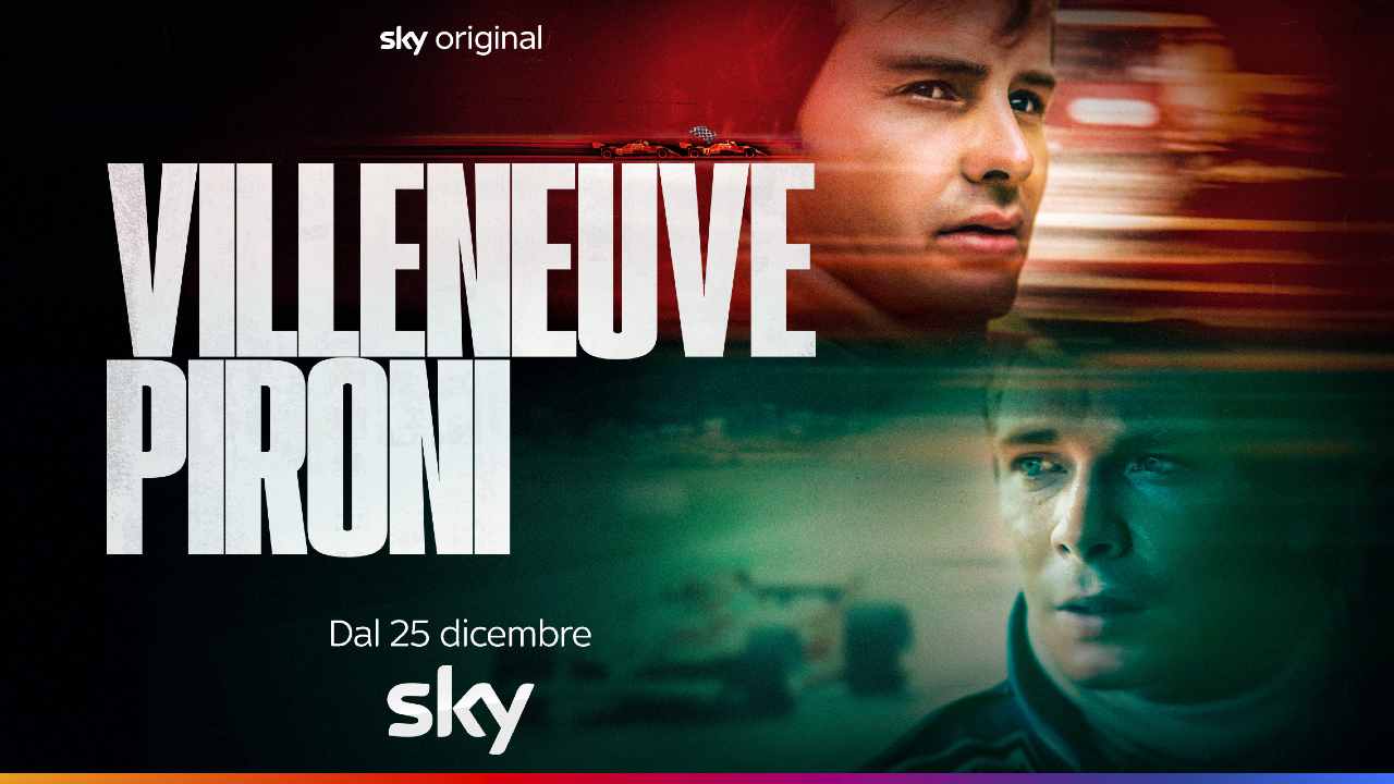 La locandina ufficiale del film documentario Villeneuve Pironi (Sky Courtesy Press Office) - VelvetMag