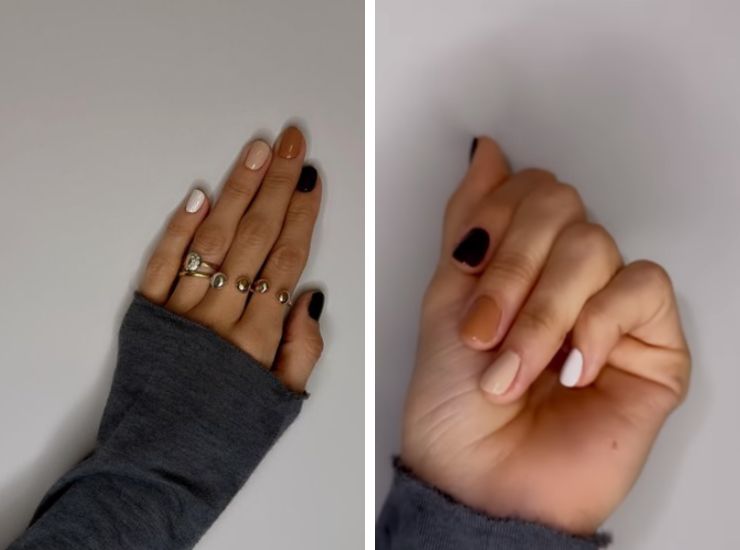 Belen Rodriguez manicure