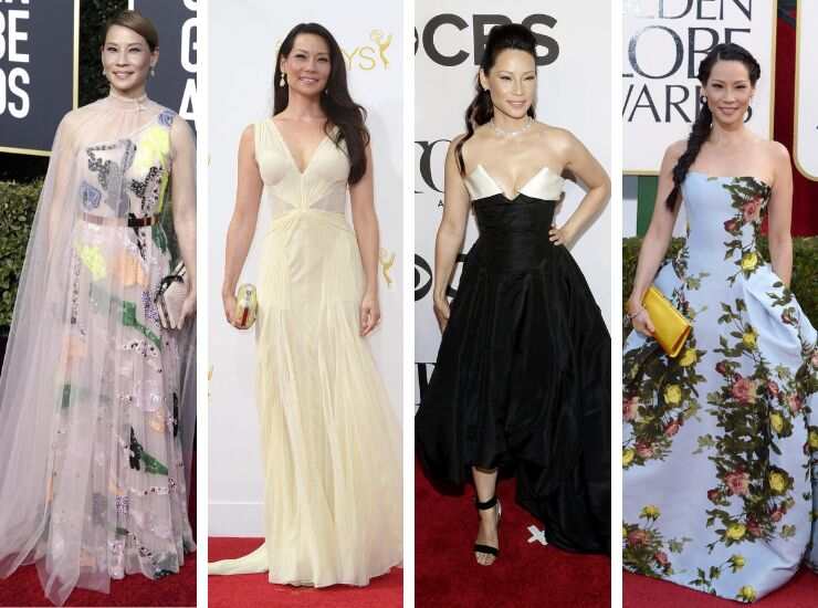 Lucy Liu red carpet looks the most beautiful