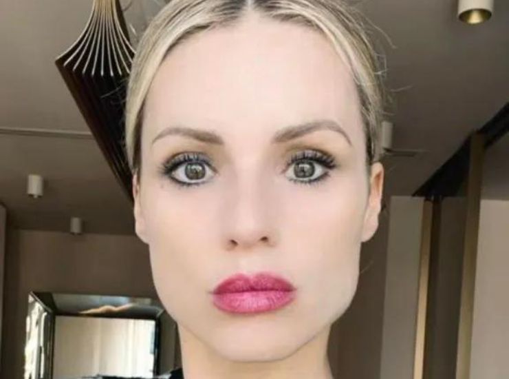Michelle Hunziker make-up Mercoledì