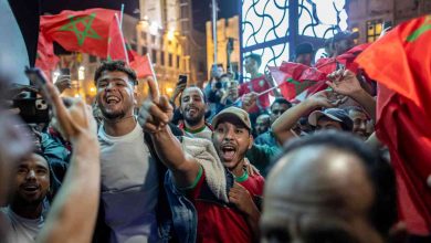 Fans Marocco in festa per la semifinale Qatar 2022