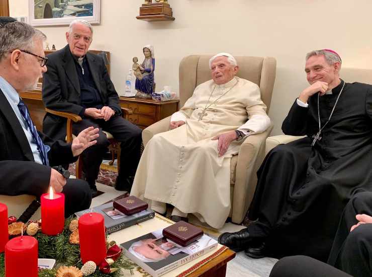 papa ratzinger ultima visita dicembre