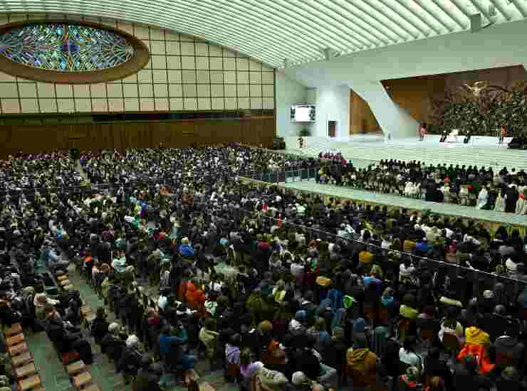 Aula Paolo VI durante Udienza Generale