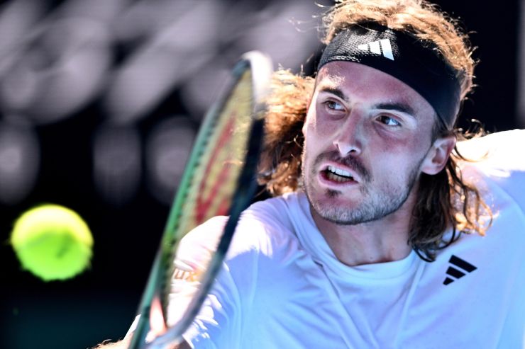 Stefanos Tsitsipas - finale contro Novak Djokovic Australian Open 2023